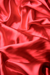 Obraz premium Red fabric texture