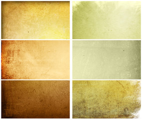 textures in grunge style - containing different textures