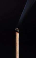 Match burnt