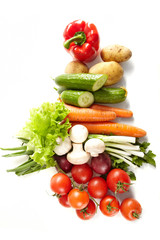 Fototapeta na wymiar Fresh Vegetables