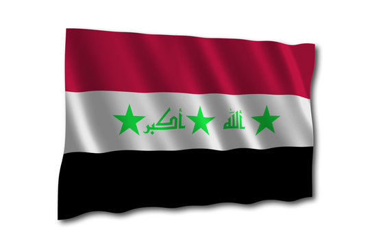 irak flagge