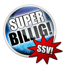 Super billig! Button