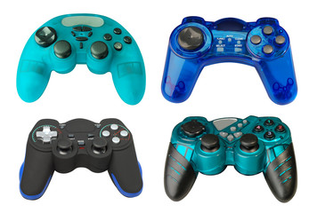 4 different joysticks