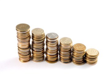 Stairs of coins
