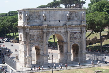 Fototapeta premium Rome - Arch of Constantine