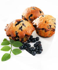 Blueberry muffins