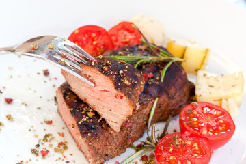 Rumpsteak(Roastbeef) - gegrillt