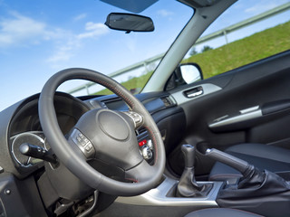 Fototapeta na wymiar Car interior