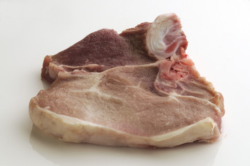 Braciola cruda di maiale