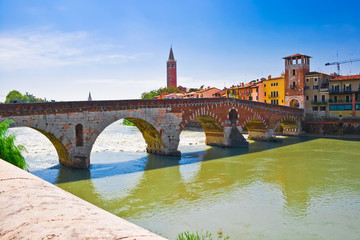 Obraz premium Bridge in Verona