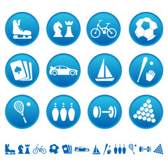 Sport & hobby icons