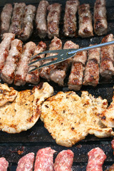 Pork Chops And Cevapcici