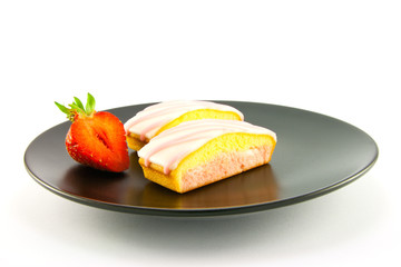 Two Strawberry Slices