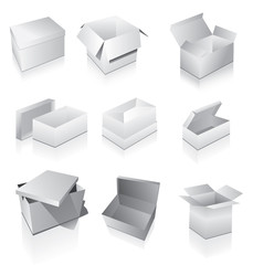 Set of boxes