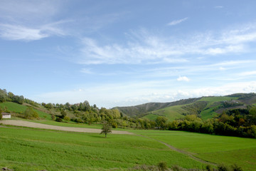 Fototapeta na wymiar Parma hills
