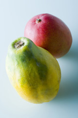 マンゴーとパパイア