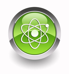 Atom glossy icon © Vanessa