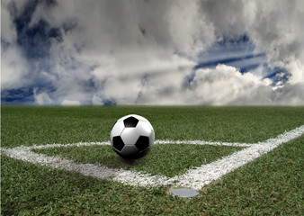 Fototapeta premium stadium football
