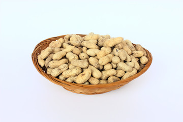 Peanuts in the basket