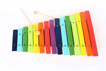 Colorful xylophone