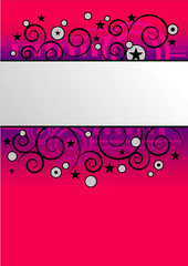 vector background with copy space