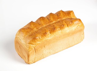 Loaf of white bread