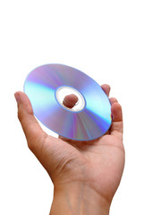 Hand Holding Dvd