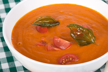 Tomatensuppe nah