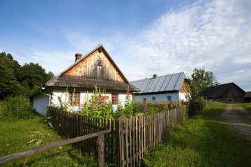 Fototapeta na wymiar Old village in Poland