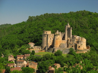Obraz premium Château de Bonaguil, Vallées du Lot et Garonne