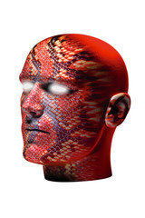 Snakeskin head