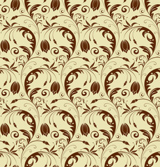 Flower seamless pattern