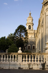 Obraz premium Campanile del Duomo di Catania