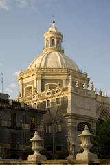 Fototapeta premium La chiesa della Badia di Sant' Agata, Catania