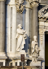 Statua di San Pietro, Duomo di Catania