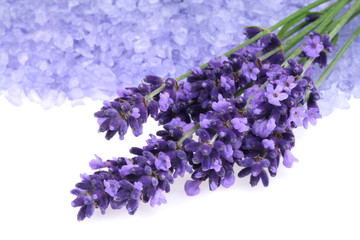 Lavender and salt
