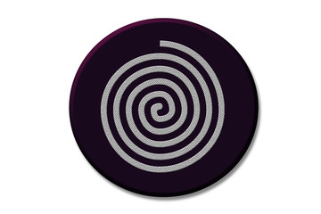 spirale bouton