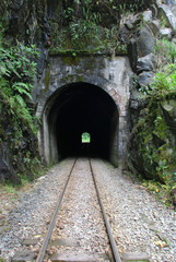Obraz premium train tunnel