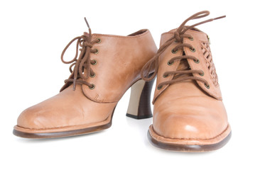 Female brown boots