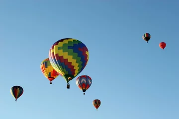 Rolgordijnen Hot air balloon © MaxFX