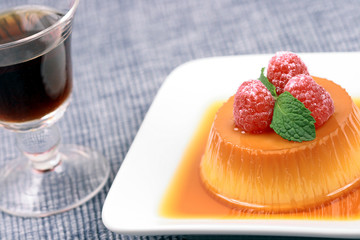 Flan dessert
