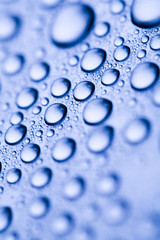 Water drops background
