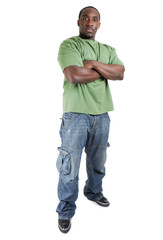 Fototapeta premium Confident student with arms crossed