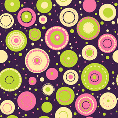 Bright modern seamless pattern