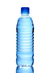 Water Bottle Isolated on White