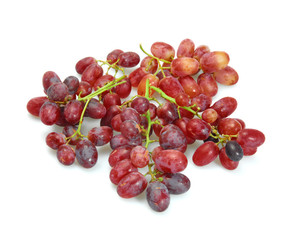 pink grapes