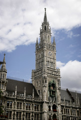 Fototapeta na wymiar Munich city hall