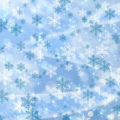 雪の結晶のイルミネーション