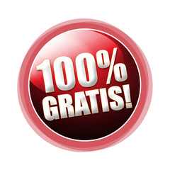 100% Gratis! Button