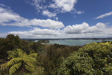Fototapeta na wymiar Bay of Islands Panorama
